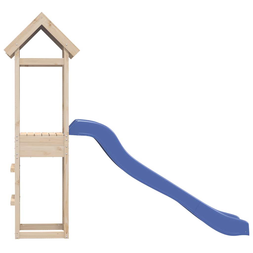 vidaXL Outdoor Playset Solid Wood Pine - Brown - 33335