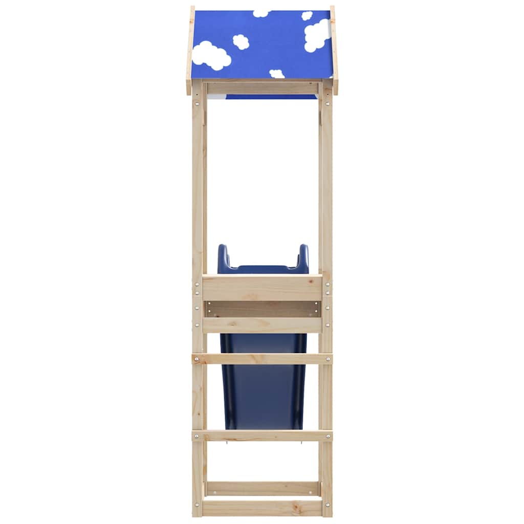 vidaXL Outdoor Playset Solid Wood Pine - Brown - 33335