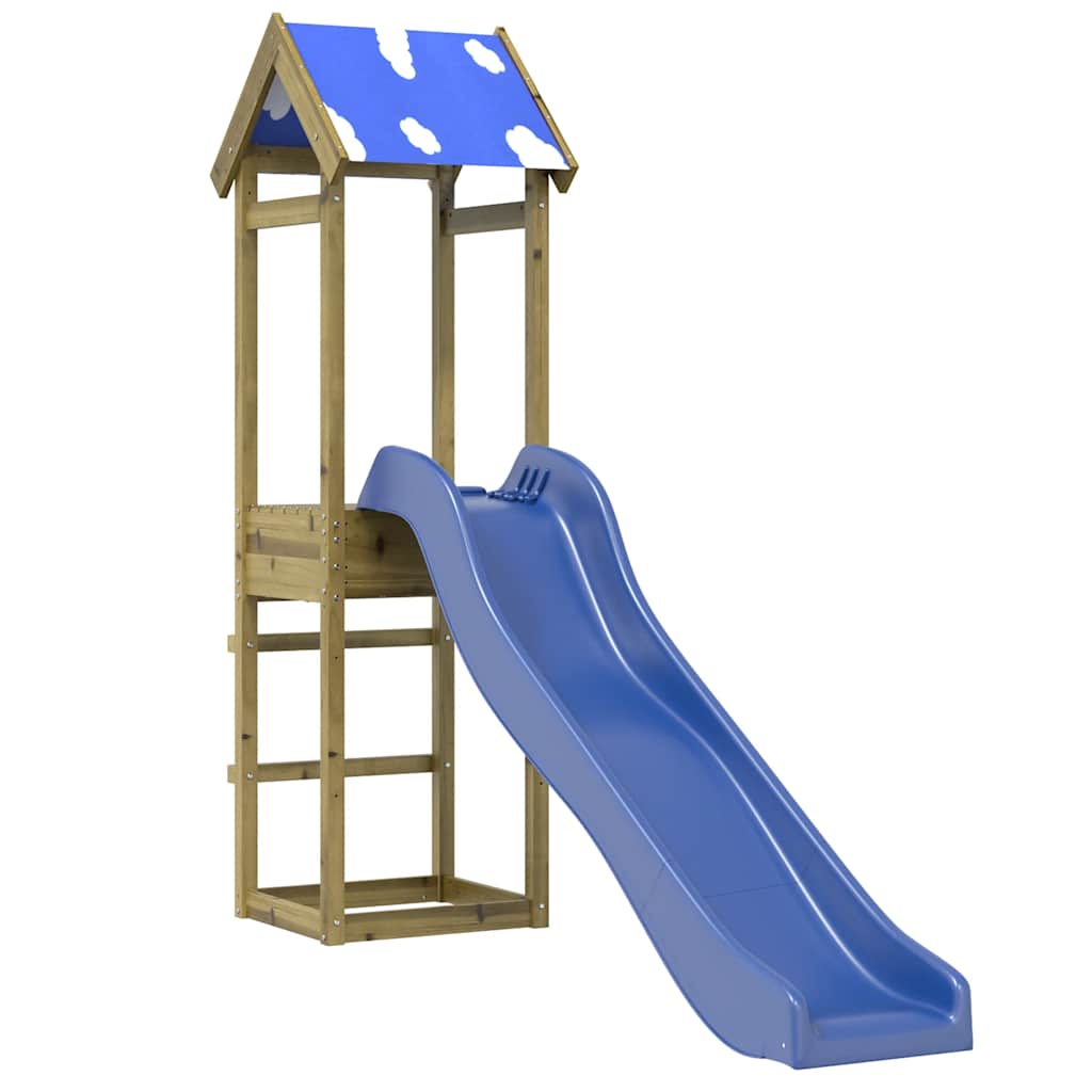 vidaXL Outdoor Playset Impregnated Wood Pine - Brown - 33338