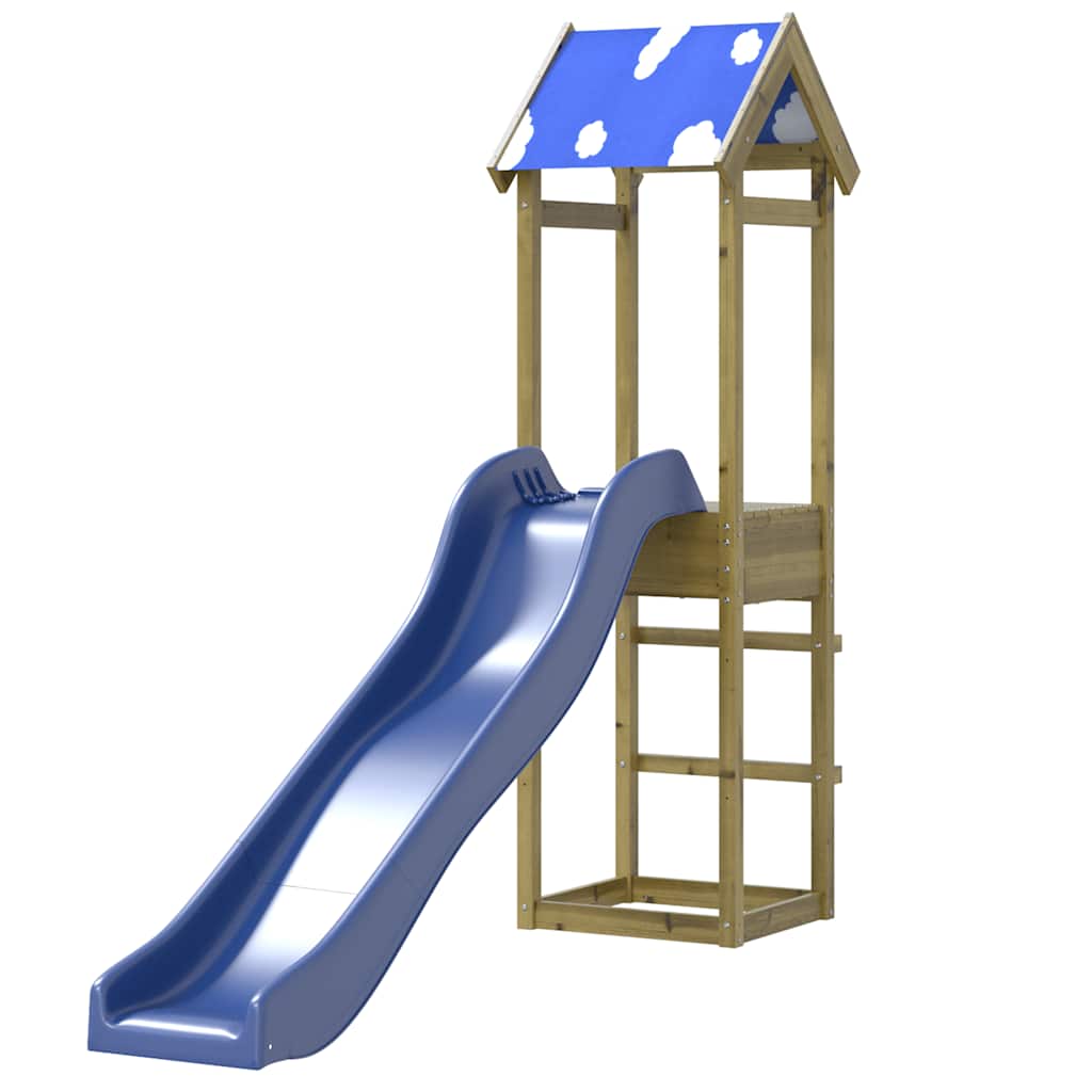 vidaXL Outdoor Playset Impregnated Wood Pine - Brown - 33338