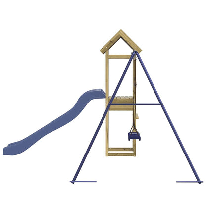 vidaXL Outdoor Playset Impregnated Wood Pine - Brown - 33341