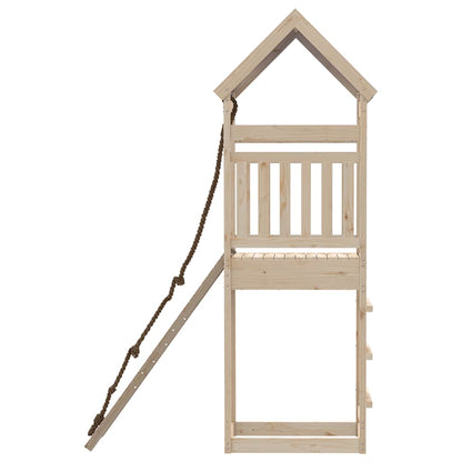 vidaXL Outdoor Playset Solid Wood Pine - Brown - 33358