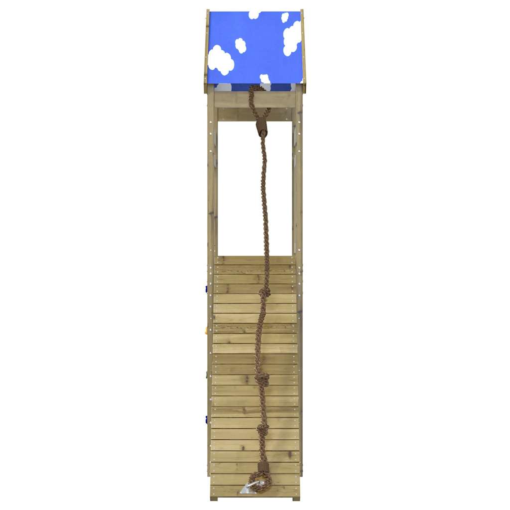 vidaXL Outdoor Playset Impregnated Wood Pine - Brown - 33392