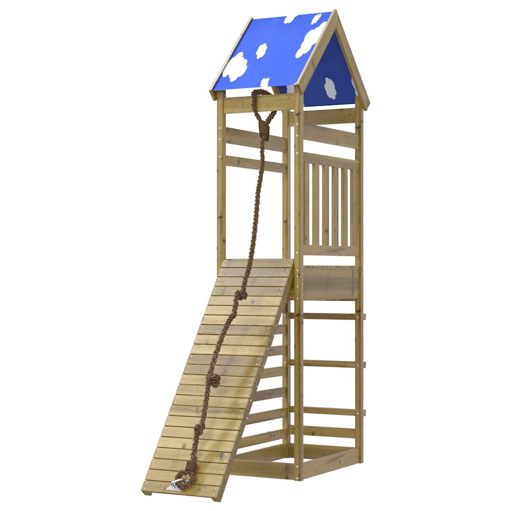 vidaXL Outdoor Playset Impregnated Wood Pine - Brown - 33392