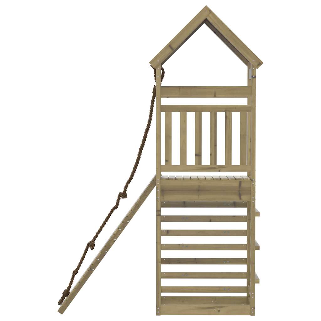vidaXL Outdoor Playset Impregnated Wood Pine - Brown - 33392