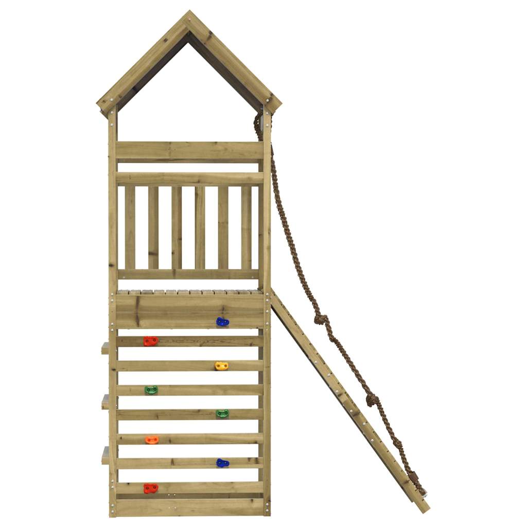 vidaXL Outdoor Playset Impregnated Wood Pine - Brown - 33392