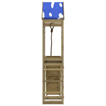 vidaXL Outdoor Playset Impregnated Wood Pine - Brown - 33392