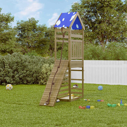 vidaXL Outdoor Playset Impregnated Wood Pine - Brown - 33392