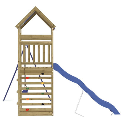 vidaXL Outdoor Playset Impregnated Wood Pine - Brown - 33413