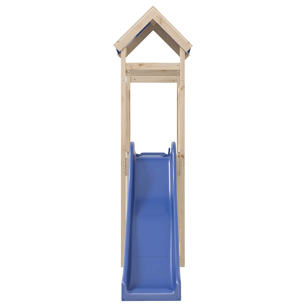 vidaXL Outdoor Playset Solid Wood Pine - Brown - 33430