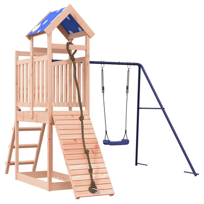 vidaXL Outdoor Playset Solid Wood Douglas - Brown - 33446