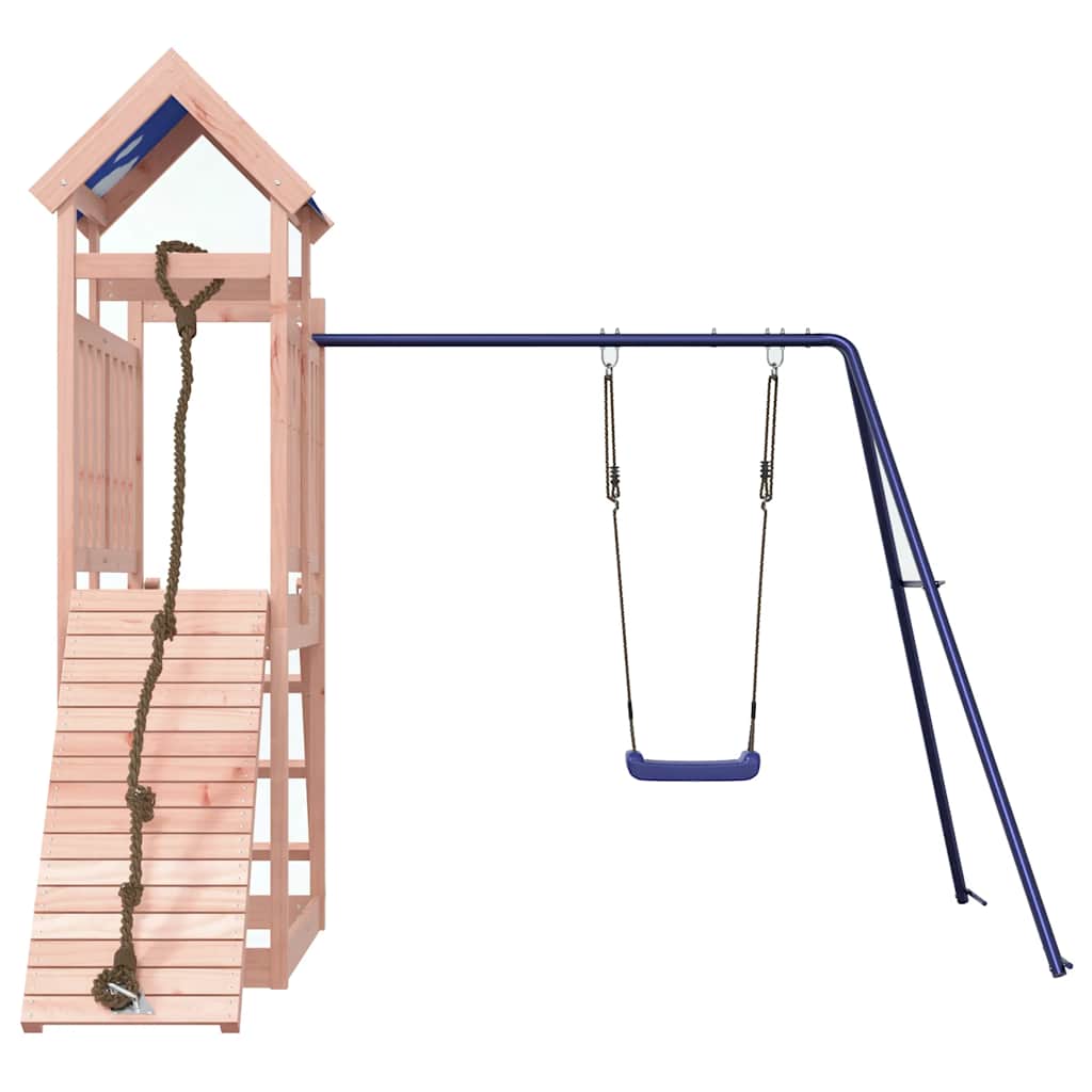 vidaXL Outdoor Playset Solid Wood Douglas - Brown - 33446