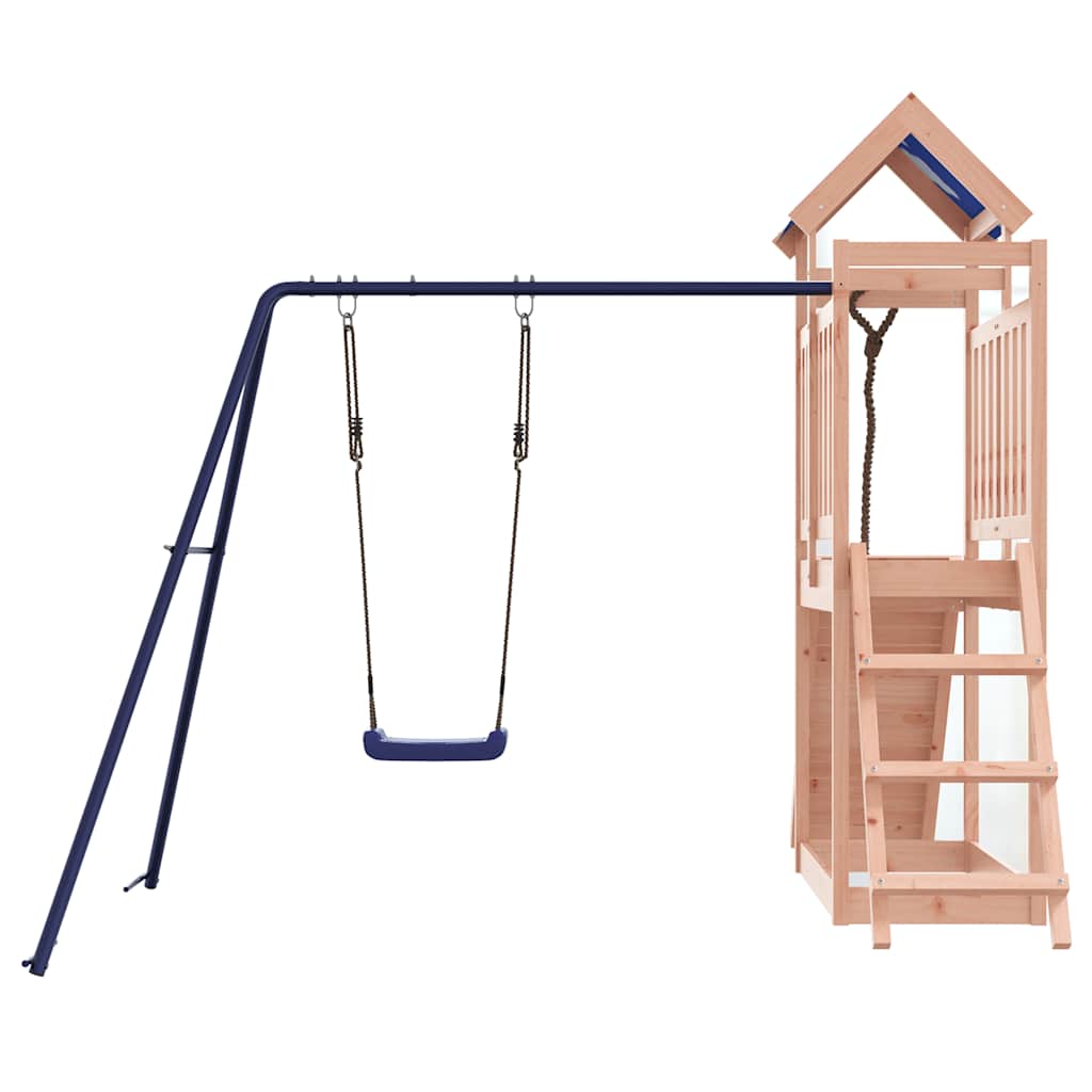 vidaXL Outdoor Playset Solid Wood Douglas - Brown - 33446