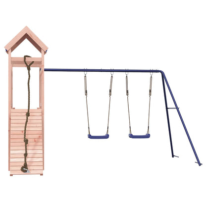 vidaXL Outdoor Playset Solid Wood Douglas - Brown - 33447