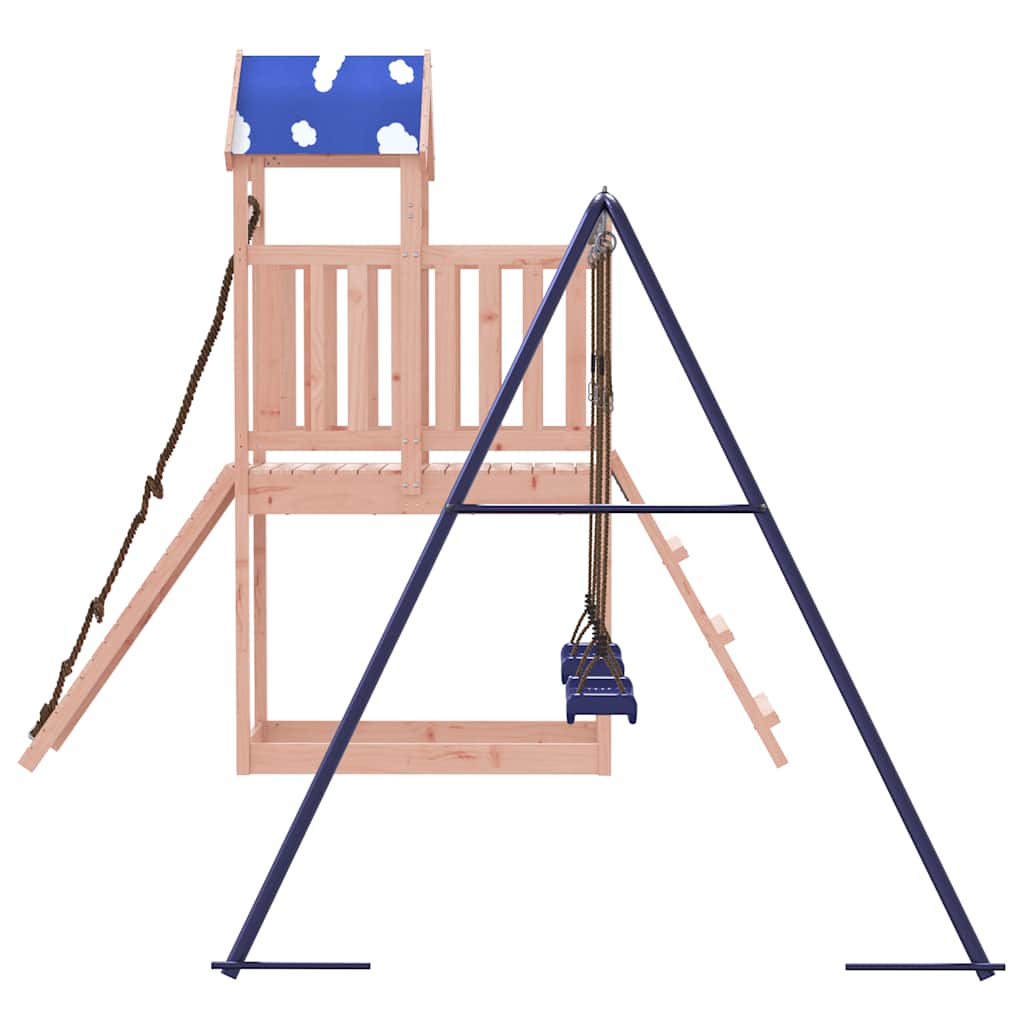 vidaXL Outdoor Playset Solid Wood Douglas - Brown - 33447
