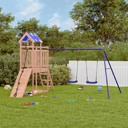 vidaXL Outdoor Playset Solid Wood Douglas - Brown - 33447