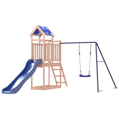 vidaXL Outdoor Playset Solid Wood Douglas - Brown - 33462
