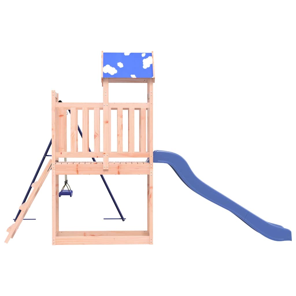 vidaXL Outdoor Playset Solid Wood Douglas - Brown - 33462