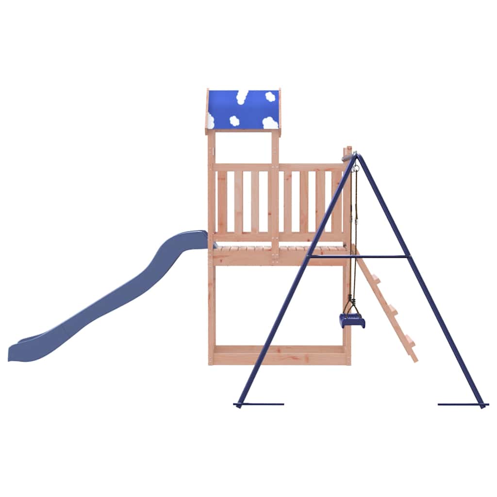 vidaXL Outdoor Playset Solid Wood Douglas - Brown - 33462