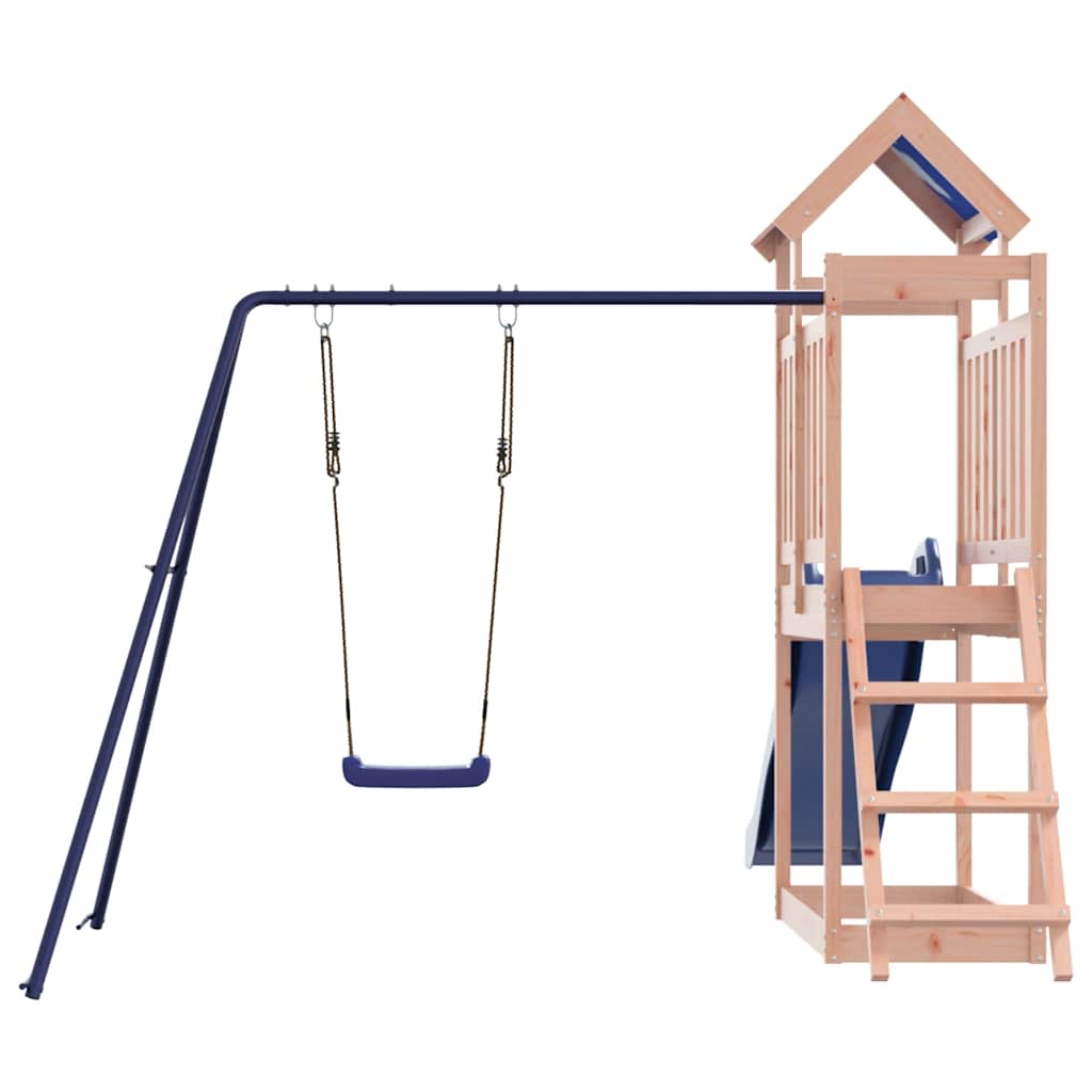 vidaXL Outdoor Playset Solid Wood Douglas - Brown - 33462