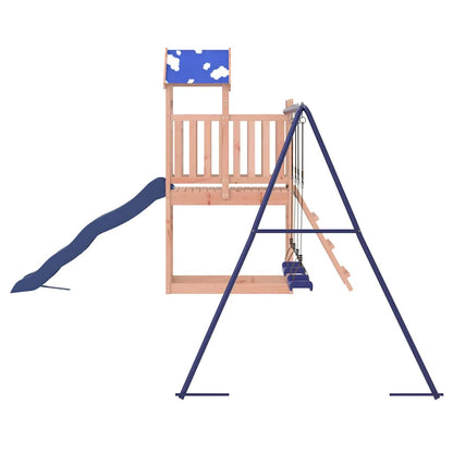 vidaXL Outdoor Playset Solid Wood Douglas - Brown - 33474