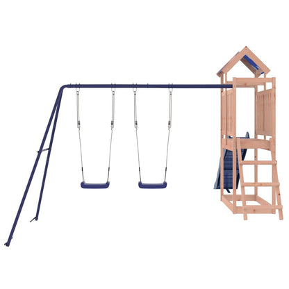 vidaXL Outdoor Playset Solid Wood Douglas - Brown - 33474