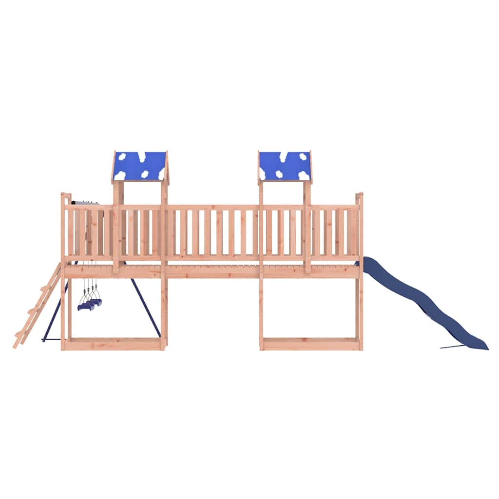 vidaXL Outdoor Playset Solid Wood Douglas - Brown - 33494