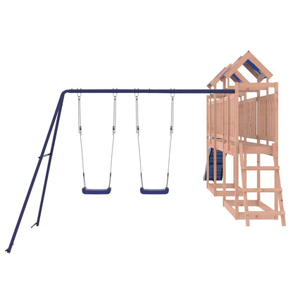 vidaXL Outdoor Playset Solid Wood Douglas - Brown - 33494