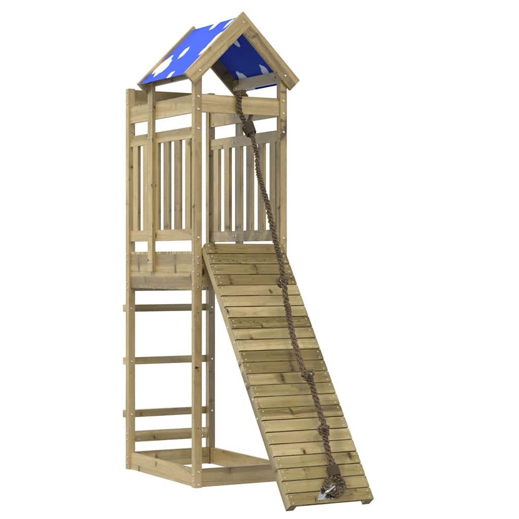 vidaXL Outdoor Playset Impregnated Wood Pine - Brown - 33505