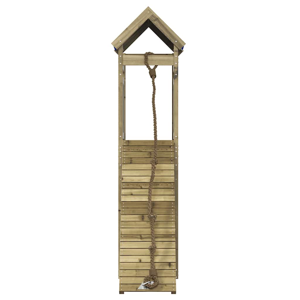 vidaXL Outdoor Playset Impregnated Wood Pine - Brown - 33505