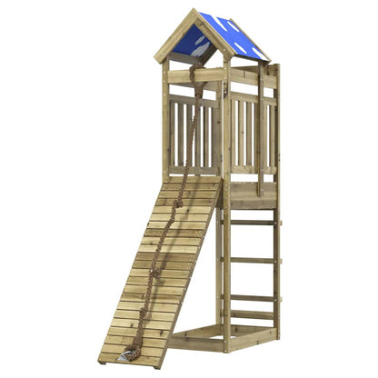 vidaXL Outdoor Playset Impregnated Wood Pine - Brown - 33505