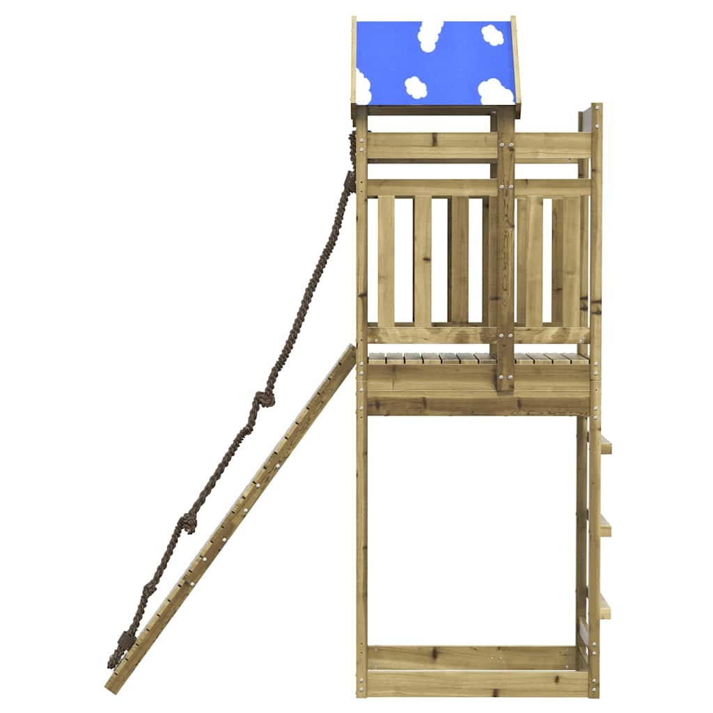 vidaXL Outdoor Playset Impregnated Wood Pine - Brown - 33505