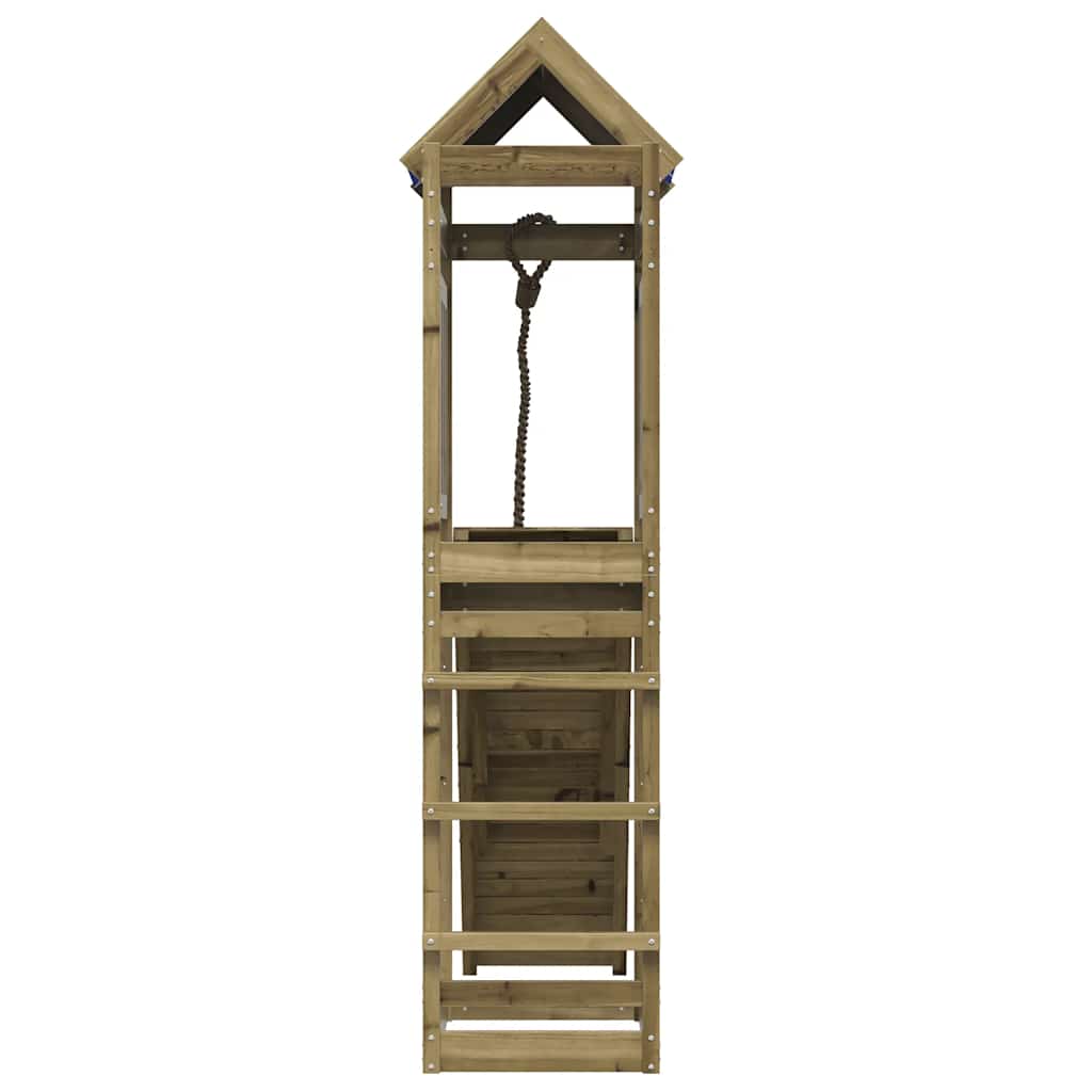 vidaXL Outdoor Playset Impregnated Wood Pine - Brown - 33505