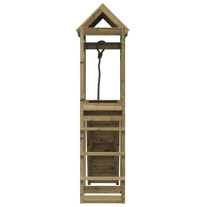 vidaXL Outdoor Playset Impregnated Wood Pine - Brown - 33505
