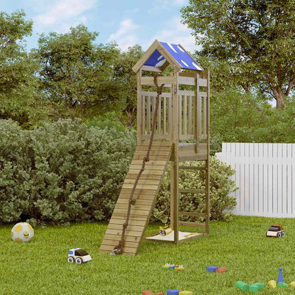 vidaXL Outdoor Playset Impregnated Wood Pine - Brown - 33505