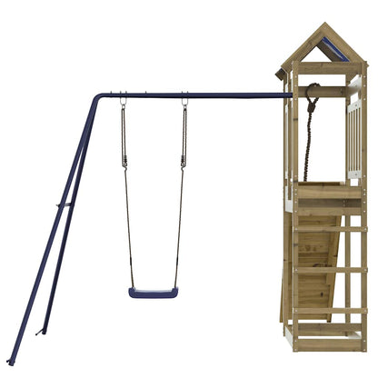 vidaXL Outdoor Playset Impregnated Wood Pine - Brown - 33512