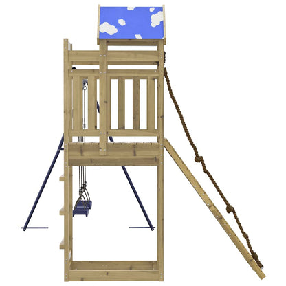 vidaXL Outdoor Playset Impregnated Wood Pine - Brown - 33525