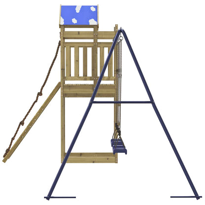 vidaXL Outdoor Playset Impregnated Wood Pine - Brown - 33525