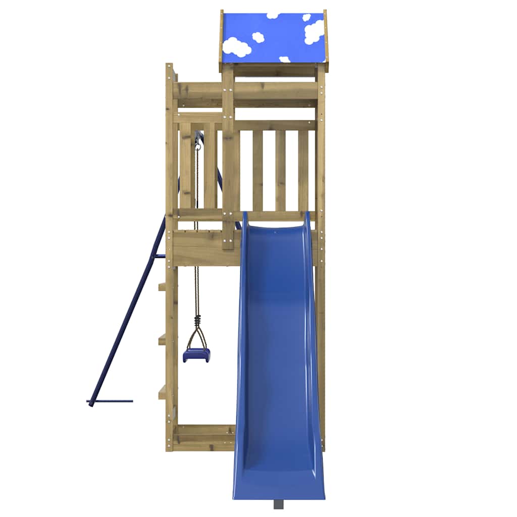 vidaXL Outdoor Playset Impregnated Wood Pine - Brown - 33537