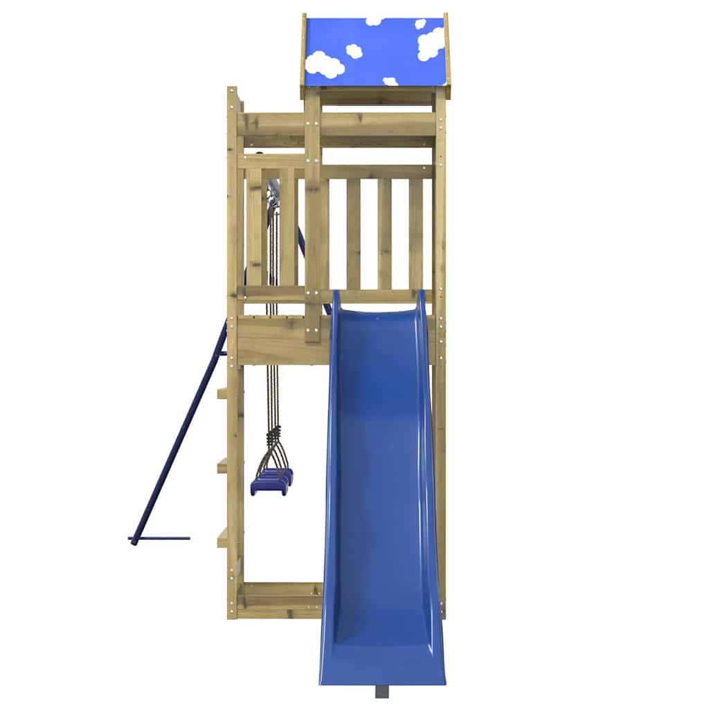 vidaXL Outdoor Playset Impregnated Wood Pine - Brown - 33538