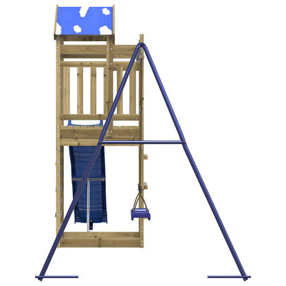 vidaXL Outdoor Playset Impregnated Wood Pine - Brown - 33543