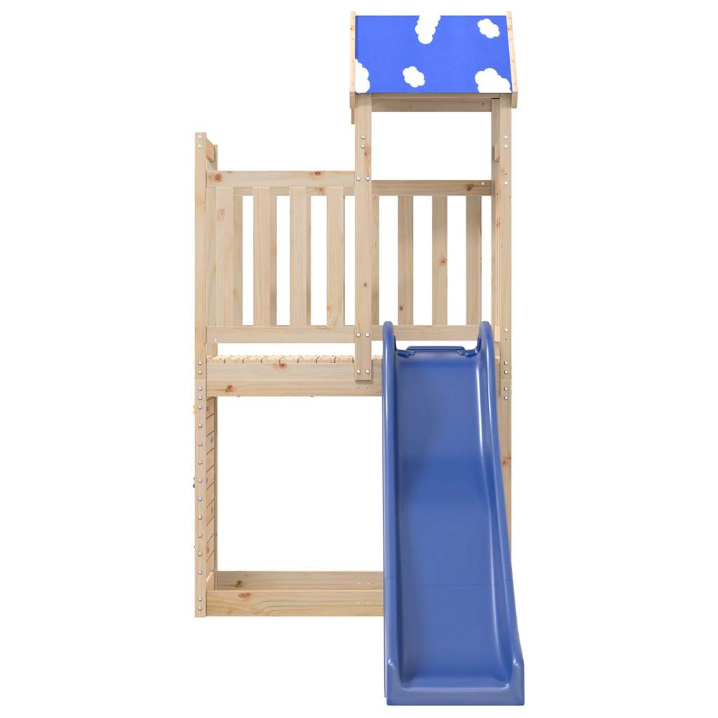 vidaXL Outdoor Playset Solid Wood Pine - Brown - 33561
