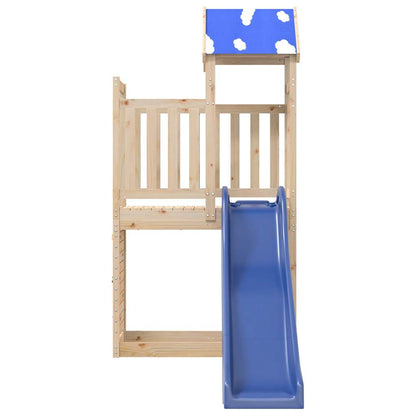 vidaXL Outdoor Playset Solid Wood Pine - Brown - 33561