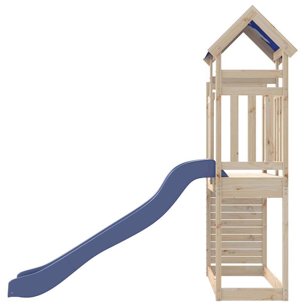vidaXL Outdoor Playset Solid Wood Pine - Brown - 33561