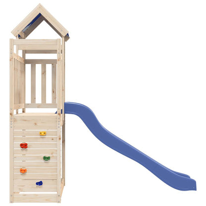vidaXL Outdoor Playset Solid Wood Pine - Brown - 33561