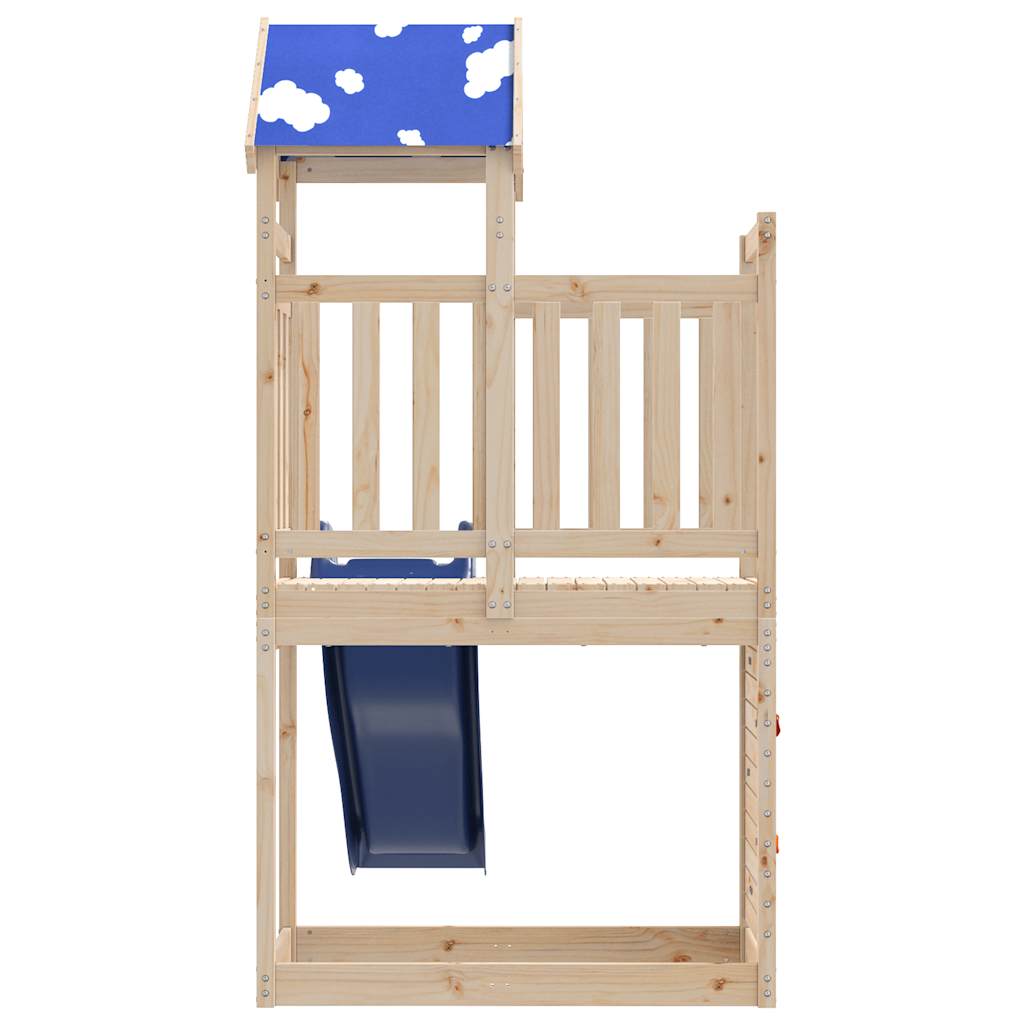 vidaXL Outdoor Playset Solid Wood Pine - Brown - 33561
