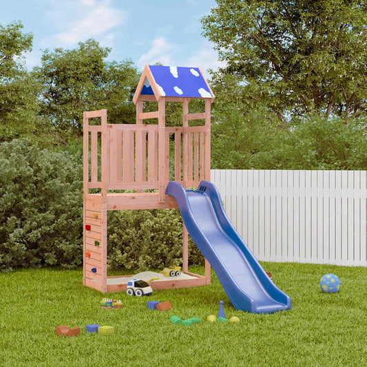 vidaXL Outdoor Playset Solid Wood Douglas - Brown - 33570