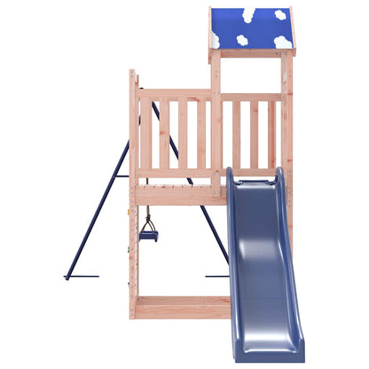 vidaXL Outdoor Playset Solid Wood Douglas - Brown - 33575