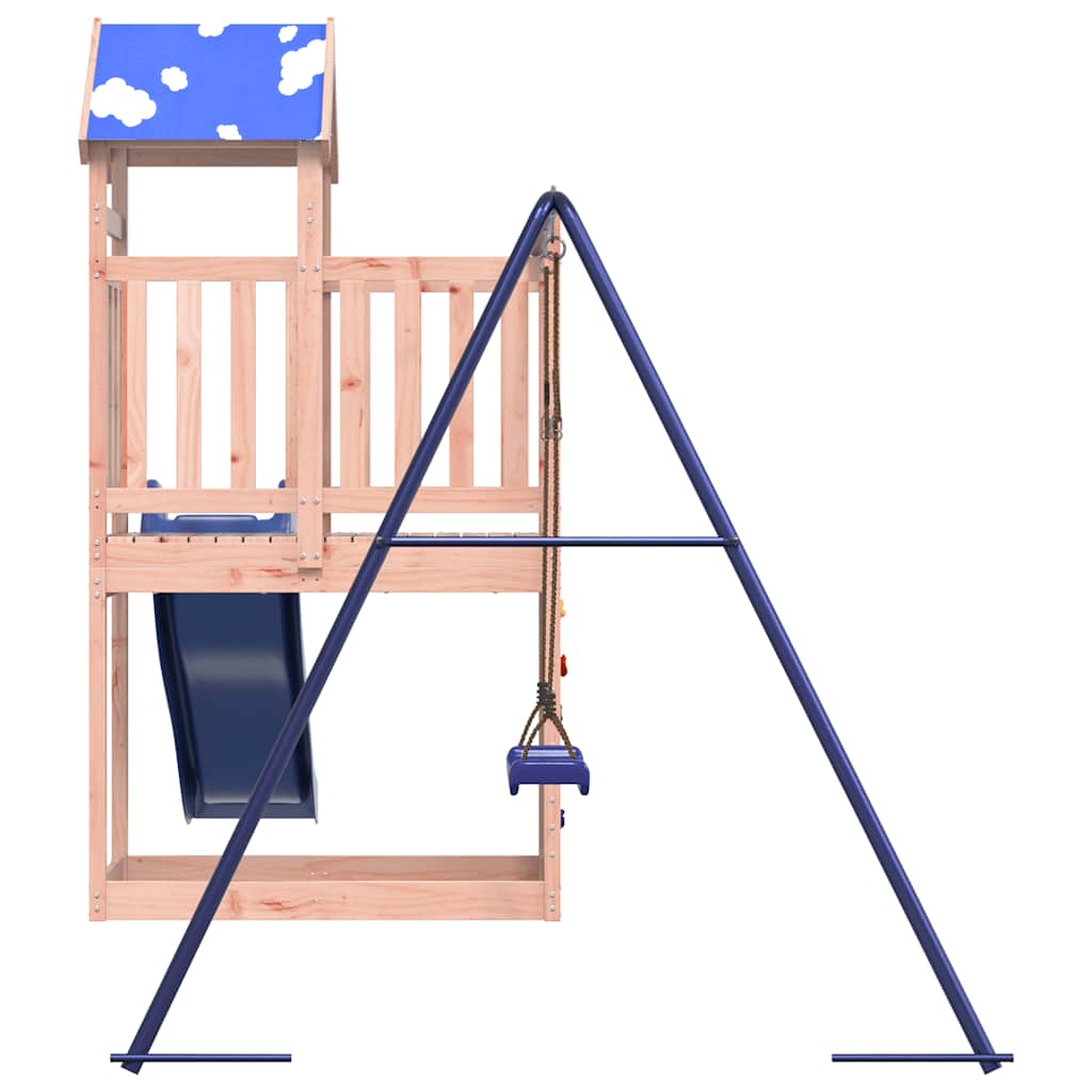 vidaXL Outdoor Playset Solid Wood Douglas - Brown - 33575