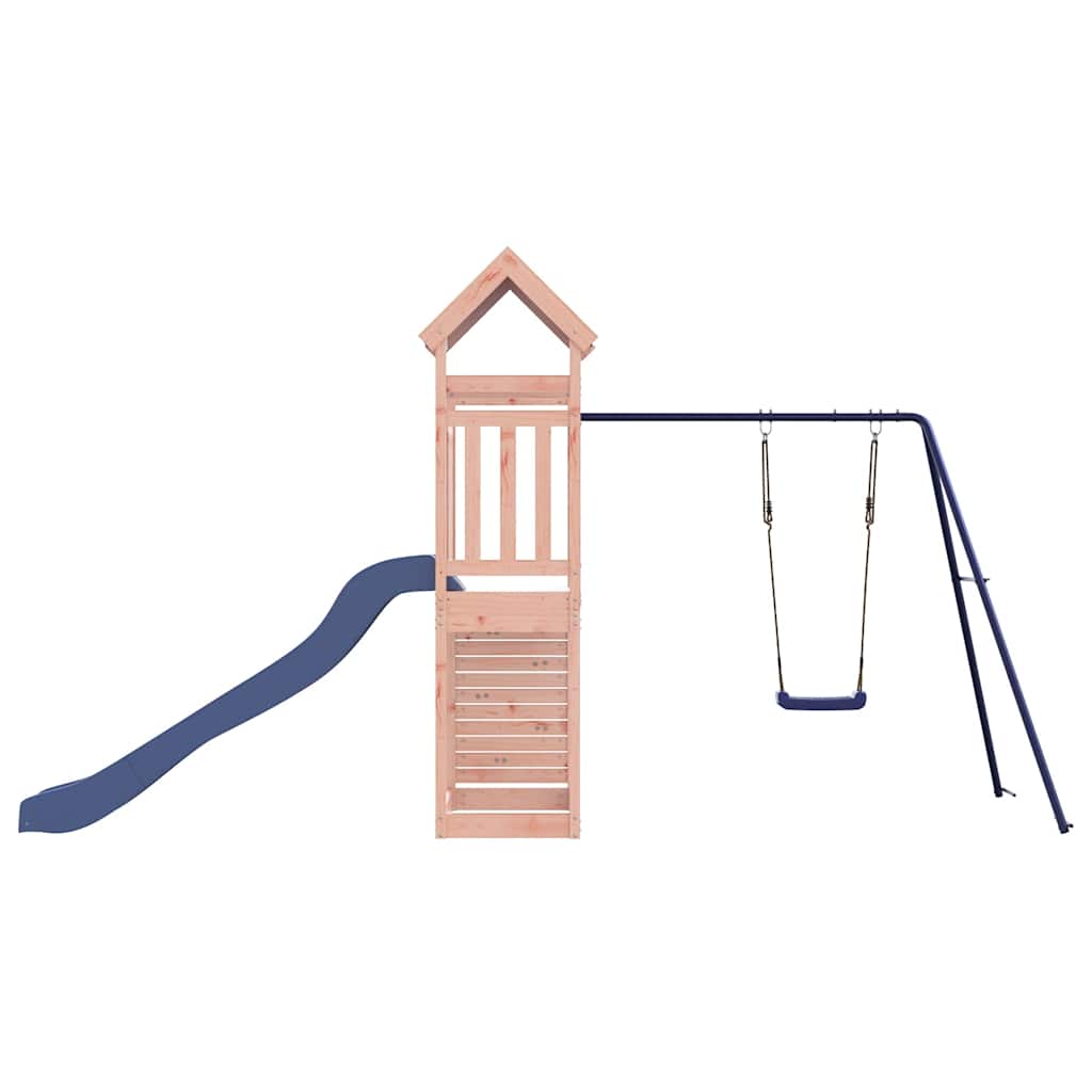 vidaXL Outdoor Playset Solid Wood Douglas - Brown - 33575